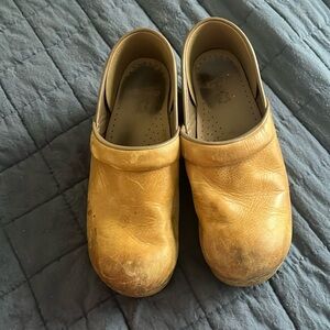 Dansko leather clogs